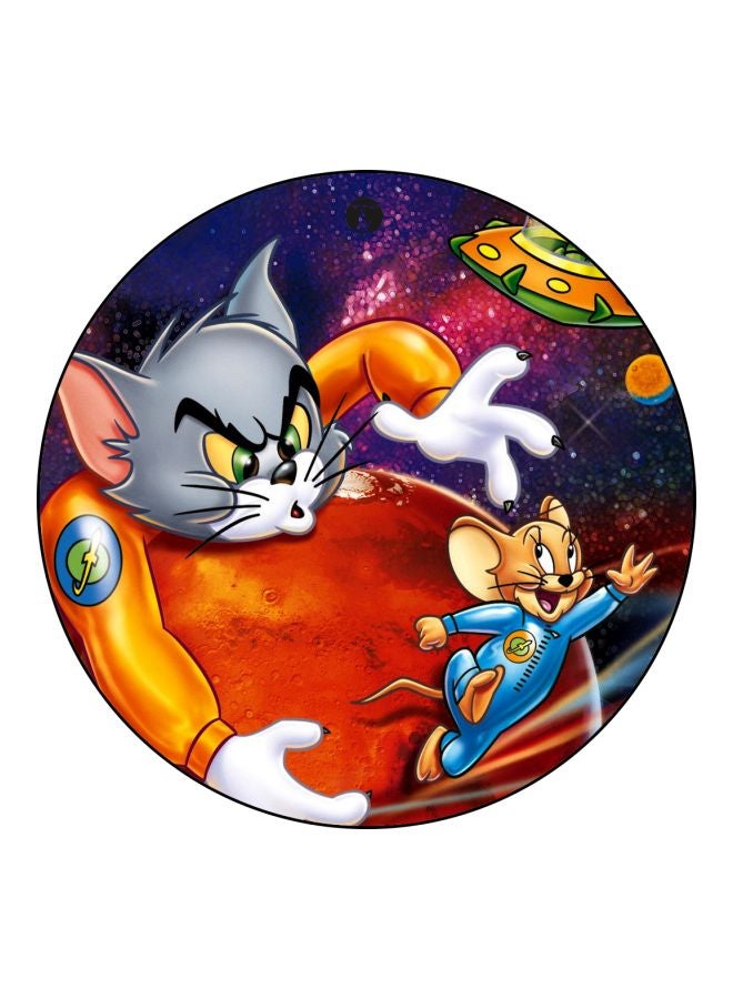 BP Tom And Jerry Printed Board Pin Red/Grey/Blue