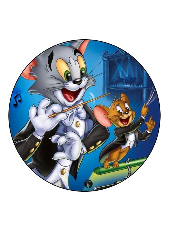 BP Tom And Jerry Printed Board Pin Blue/Grey/Black
