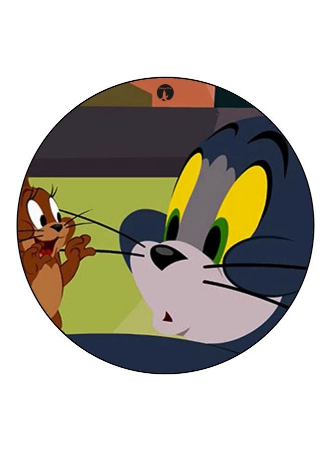 BP Tom And Jerry Printed Board Pin Blue/Green/Brown