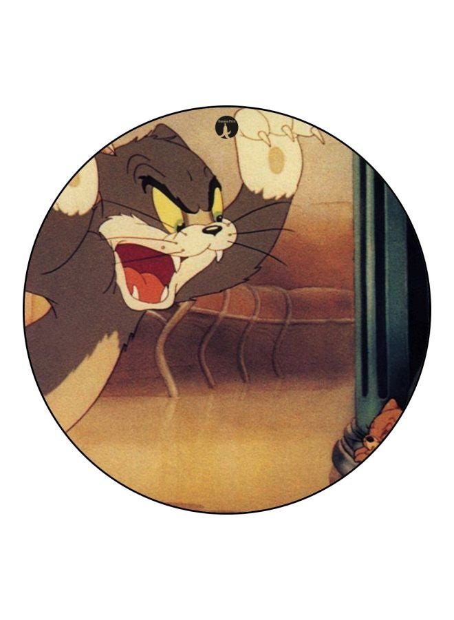 BP Tom And Jerry Printed Board Pin Grey/Brown/White