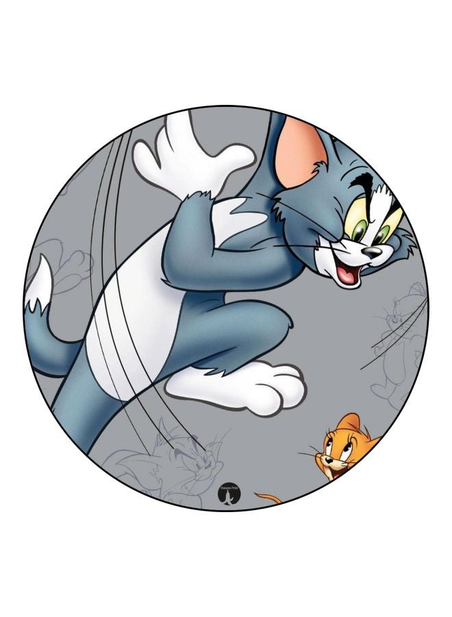 BP Tom And Jerry Printed Board Pin Grey/Blue/White