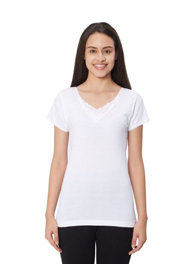 BYC Solid Undershirt White - Image 1