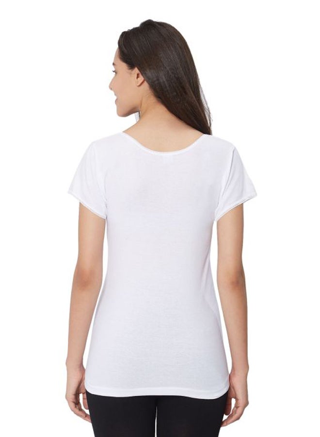 BYC Solid Undershirt White - Image 2