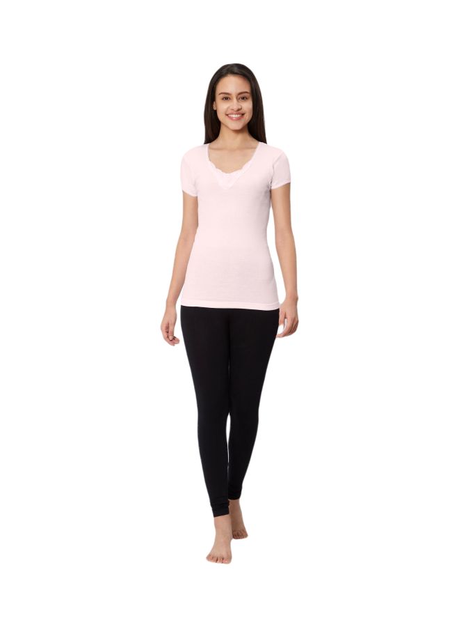 BYC Solid Undershirt Light Pink - Image 4