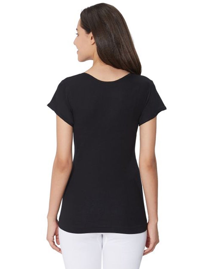 BYC Solid Undershirt Black - Image 2