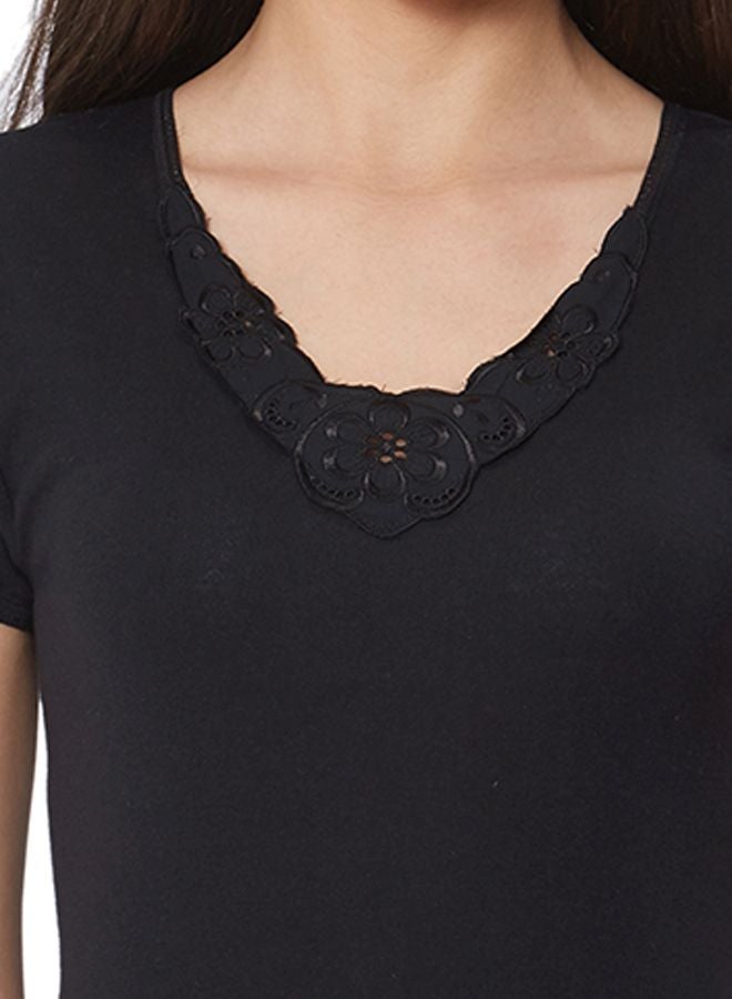 BYC Solid Undershirt Black - Image 3