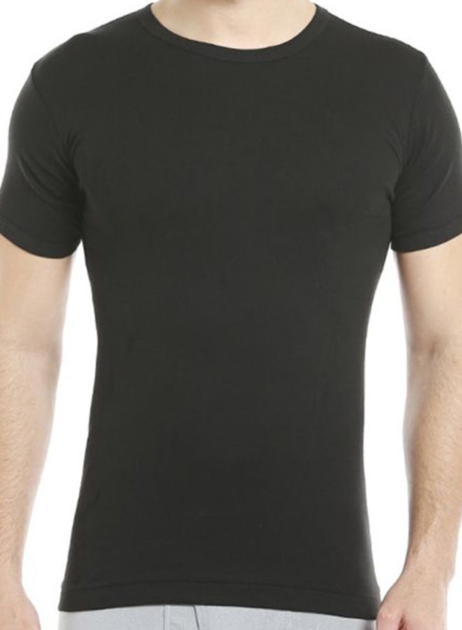 BYC Solid Undershirt Black - Image 4