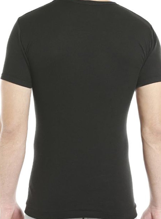 BYC Solid Undershirt Black - Image 5