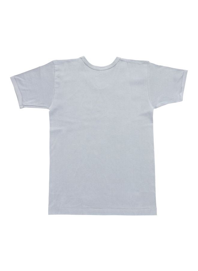 BYC Solid Undershirt Dark Grey - Image 2