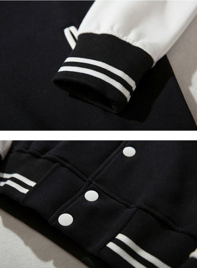 جوي شيك جاكيت بومبر بطبعة مستوحاة من مسلسل الأنمي "Naruto" أسود / أبيض / أحمر - Image 3