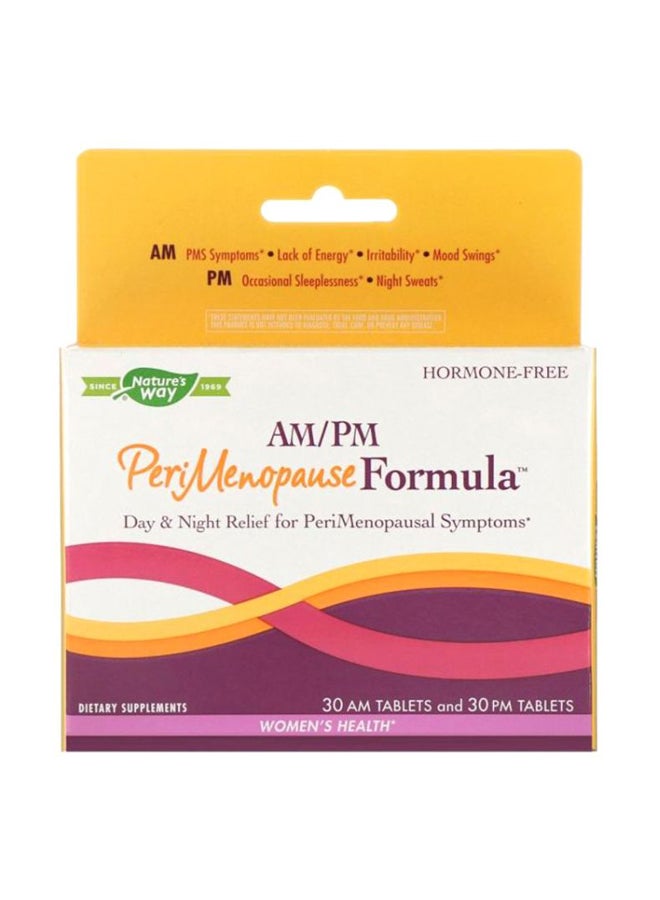 Nature's Way PeriMenopause Formula Dietary Supplement - 60 Tablets - Image 1