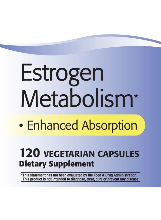 Nature's Way - DIM-Plus Estrogen Metabolism Dietary Supplement - 120 Vegetarian Capsules - Image 1