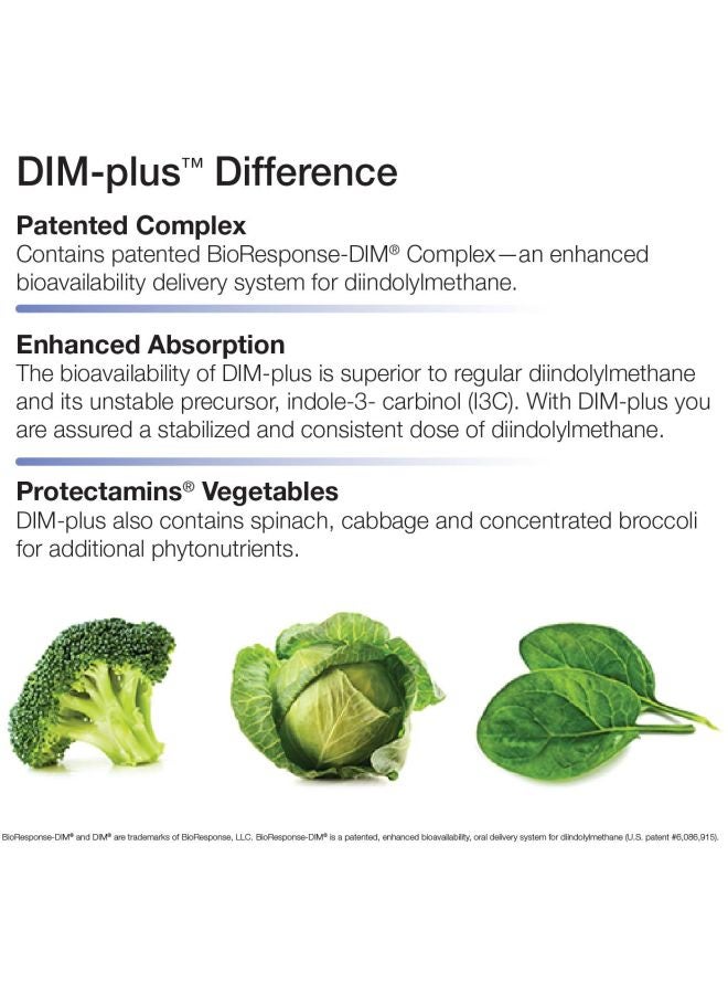Nature's Way - DIM-Plus Estrogen Metabolism Dietary Supplement - 120 Vegetarian Capsules - Image 1