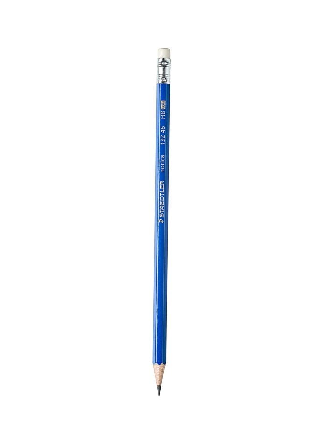 STAEDTLER 12-Piece Norica Rubber Tip 2HB Pencil Set Blue - Image 1