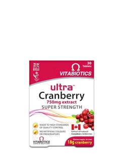 Ultra Cranberry 30 Tablets - v1602432183/N36128189A_1