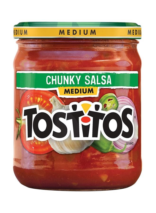 Tostitos Chunky Salsa Sauce - Medium 15.5ounce  - Image 1