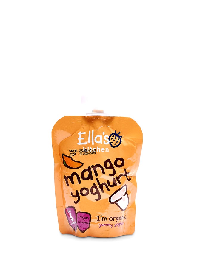 Ella’s kitchen Mango Youghurt 90grams - Image 1