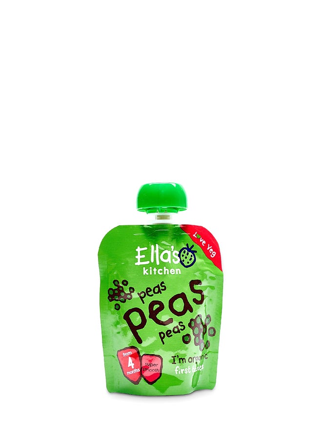 Ella’s kitchen Peas 70grams - Image 1