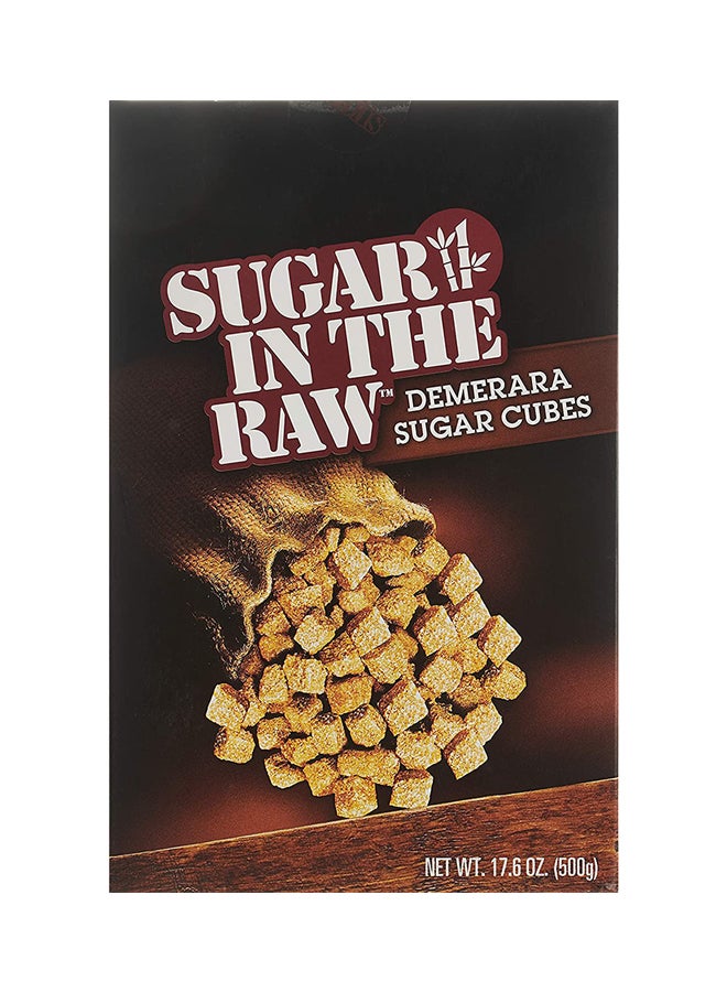 IN THE RAW Demerara Sugar Cubes 500grams - Image 1