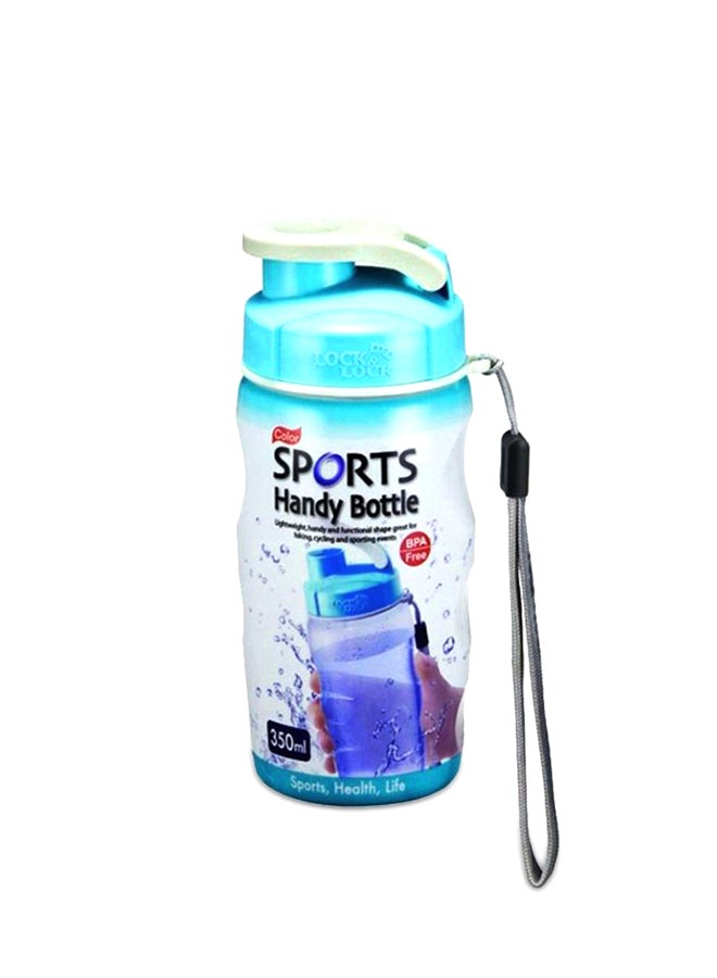 LocknLock - Sports Handy Water Bottle Blue/White/Black 350ml - Image 1