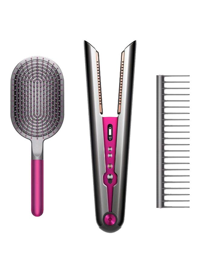 dyson - Corrale Hair Straightener Gift Set Nickel/Fuchsia - Image 1