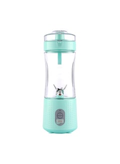 خلاط عصير كهربائي قابل للشحن ومزود بمنفذ USB وبتصميمات متعددة 380.0 ml Blender-01 أزرق فاتح
