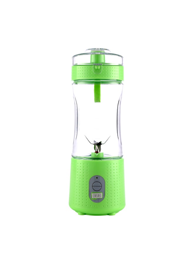 ماركة غير محددة خلاط عصير كهربائي قابل للشحن ومزود بمنفذ USB وبتصميمات متعددة 380.0 ml Blender-04 أخضر  - Image 1