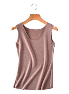 Thermal Warm Stretchable Vest Brown