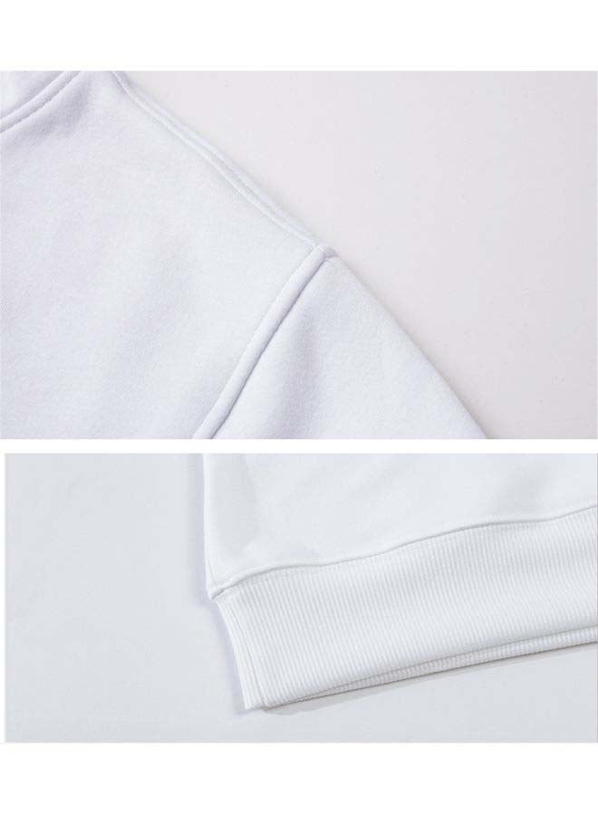 Winter Hooded Sweater White  - Image 2