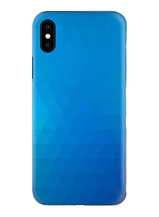 Stylizedd Ocean Prism Printed Case Cover For Apple iPhone X/XS Blue 