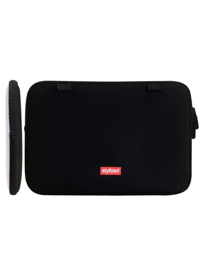 Stylizedd Arab Links Sleeve For Laptop Green/Gold - Image 2
