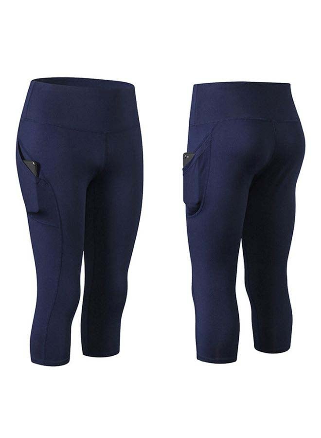 Yoga Pants Blue  - Image 2