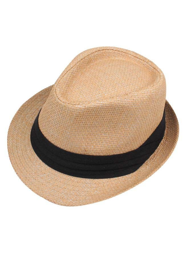 Straw Hat Beige/Black - Image 2