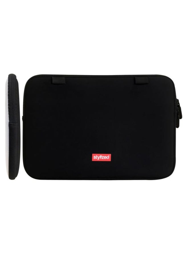 Stylizedd Hard Rain Premium Designer Sleeve With Strap For Laptops Multicolour - Image 2