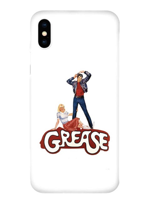 Grease Lightning Printed Protective Case Cover For Apple iPhone X/XS Multicolour