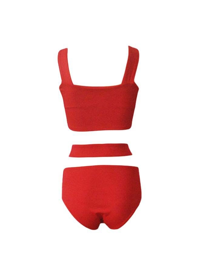 Bikini Swimsuit Red - Image 2