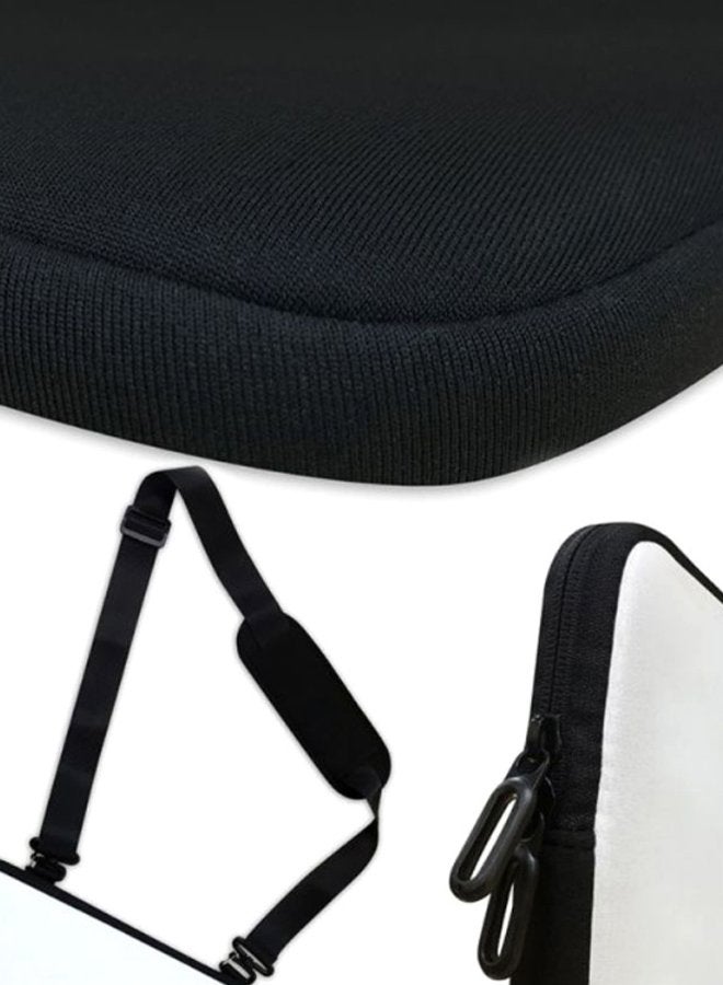 Stylizedd Got House Greyjoy Premium Designer Sleeve With Strap For Laptops Yellow/Black/White - Image 3