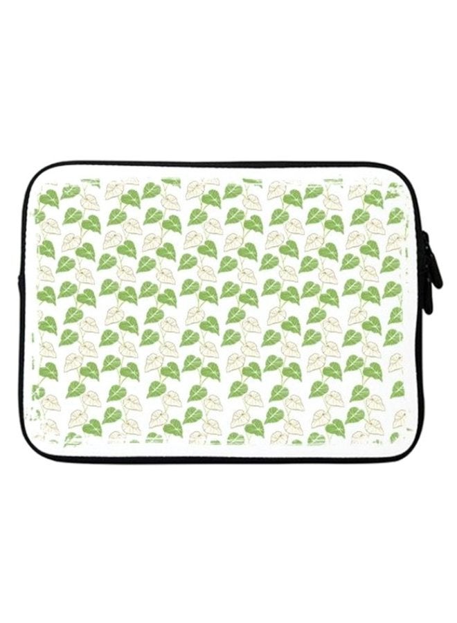 Stylizedd Vine Leaves Premium Designer Sleeve With Strap For Laptops Multicolour - Image 1