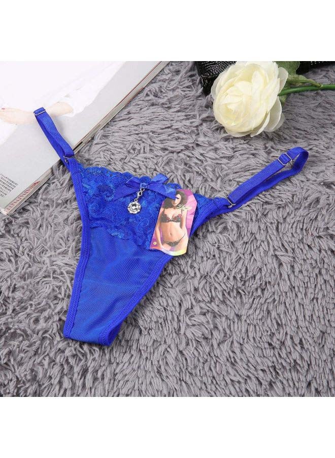 V-String Pantie Blue  - Image 3
