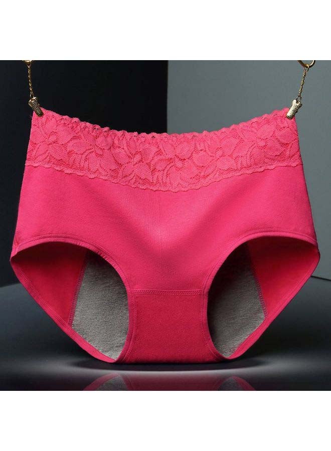 Mid Rise Anti-Side Leakage Brief Watermelon Red - Image 2