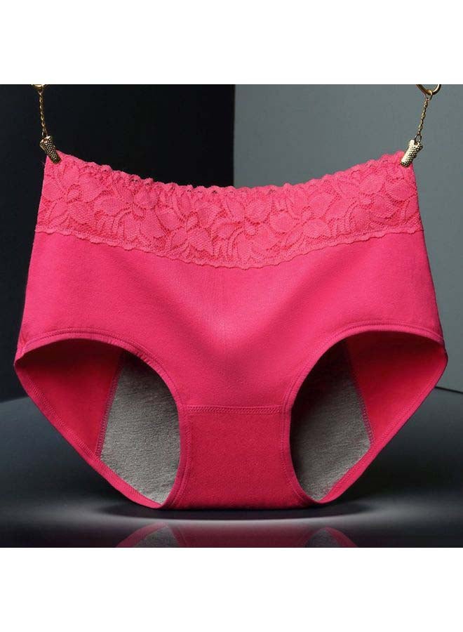 Mid Rise Anti-Side Leakage Brief Watermelon Red - Image 3