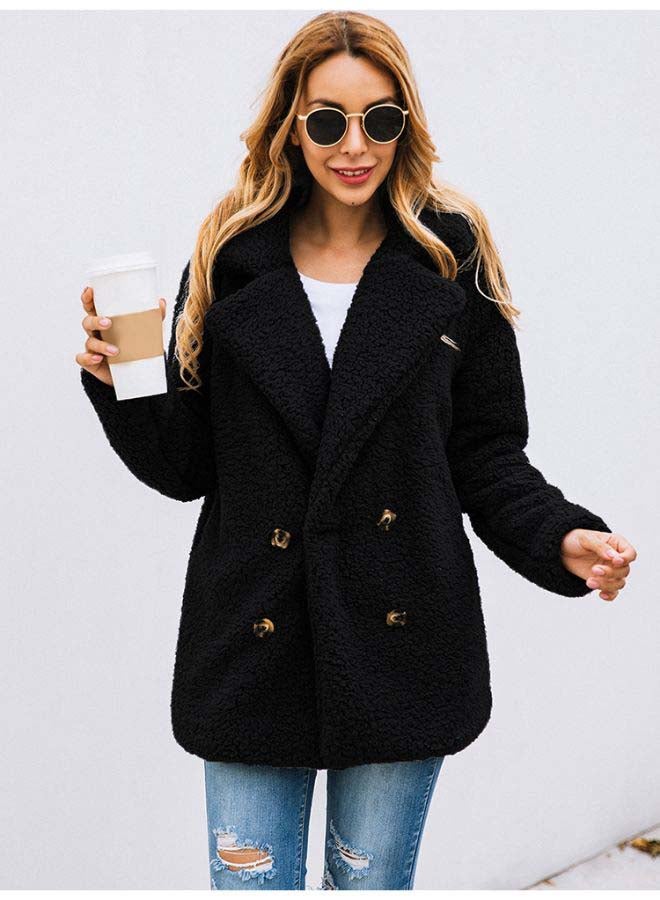 Casual Coat Black - Image 3