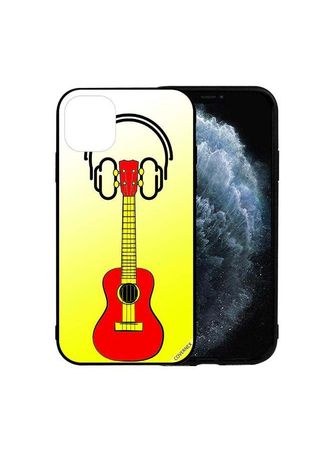 Covernex - Protective Case Cover For Apple iPhone 12 Guitar With Headphone - Image 1
