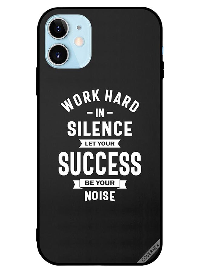 Covernex - Protective Case Cover For Apple iPhone 12 Black/White - Image 1