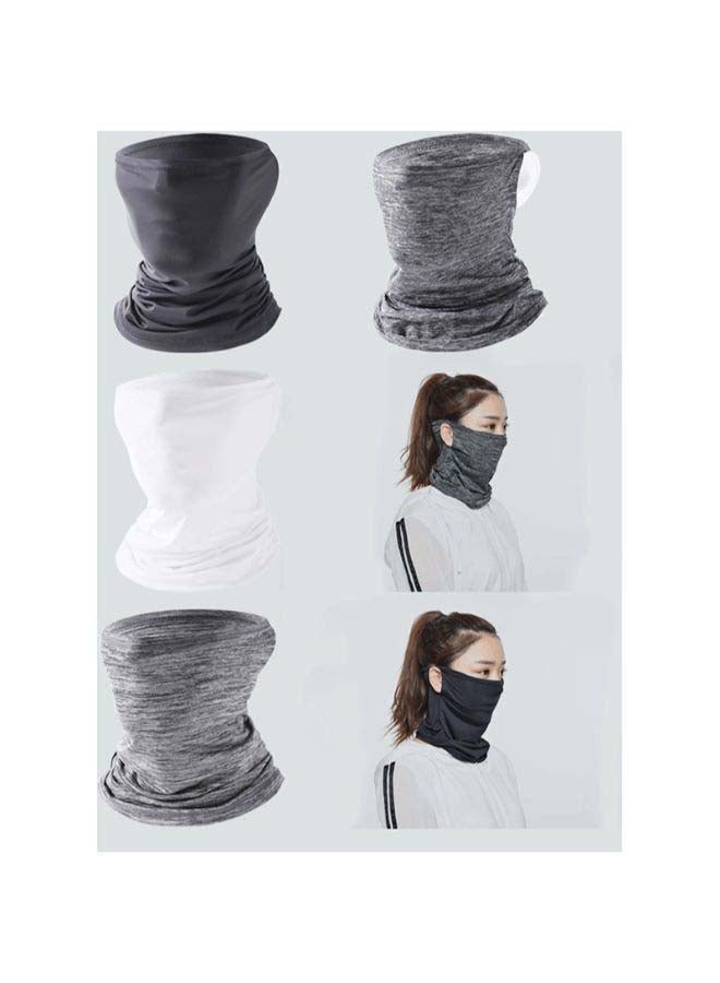 Mounting Ear Neck Gaiter White  - Image 3
