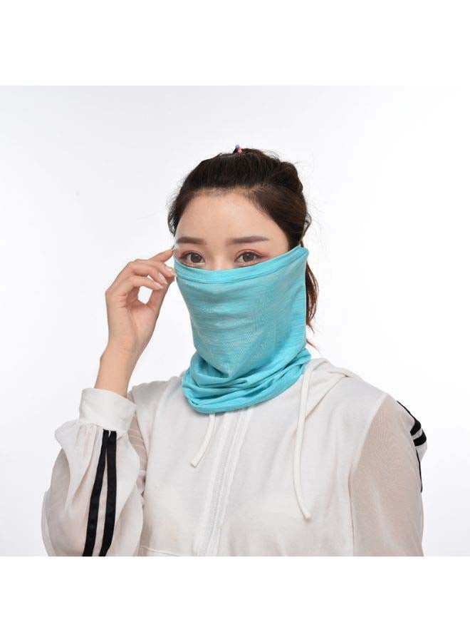 غطاء رقبة ممتص للرطوبة لركوب الدراجات أزرق فاتح  - Image 3