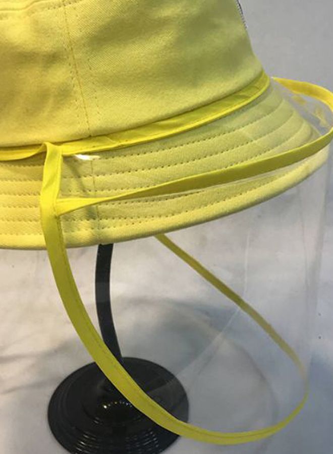 Protective Face Shield Yellow/Clear  - Image 3