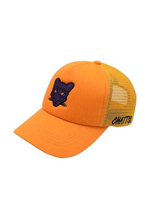 فايتر جيفتس قبعة رأس تشاتكو مطرزة برتقالي/أرجواني/أسود - Image 3