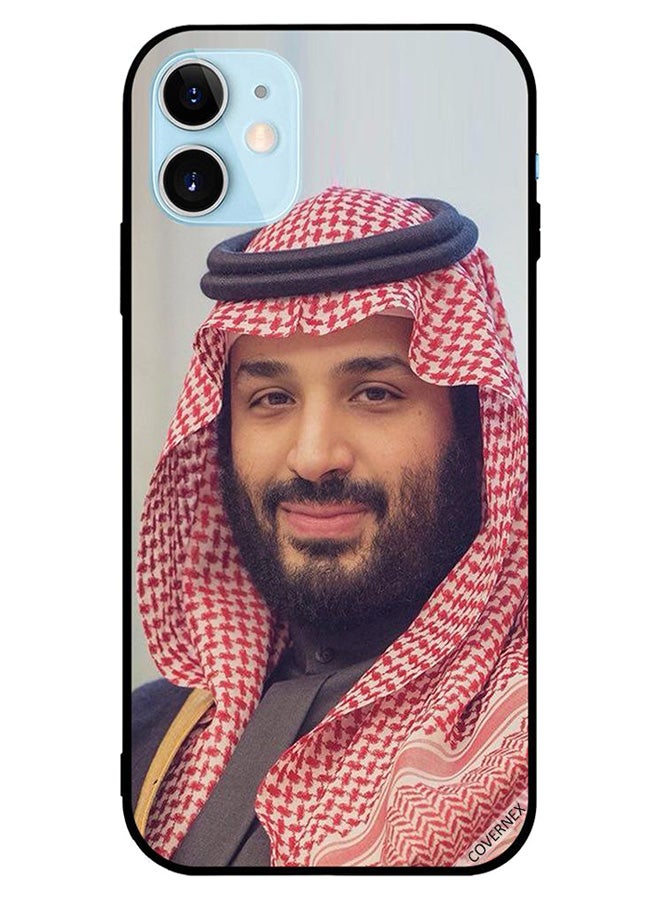 كوفرنيكس غطاء حماية واق لهاتف أبل آيفون 12 بتصميم صورة محمد بن سلمان - Image 1