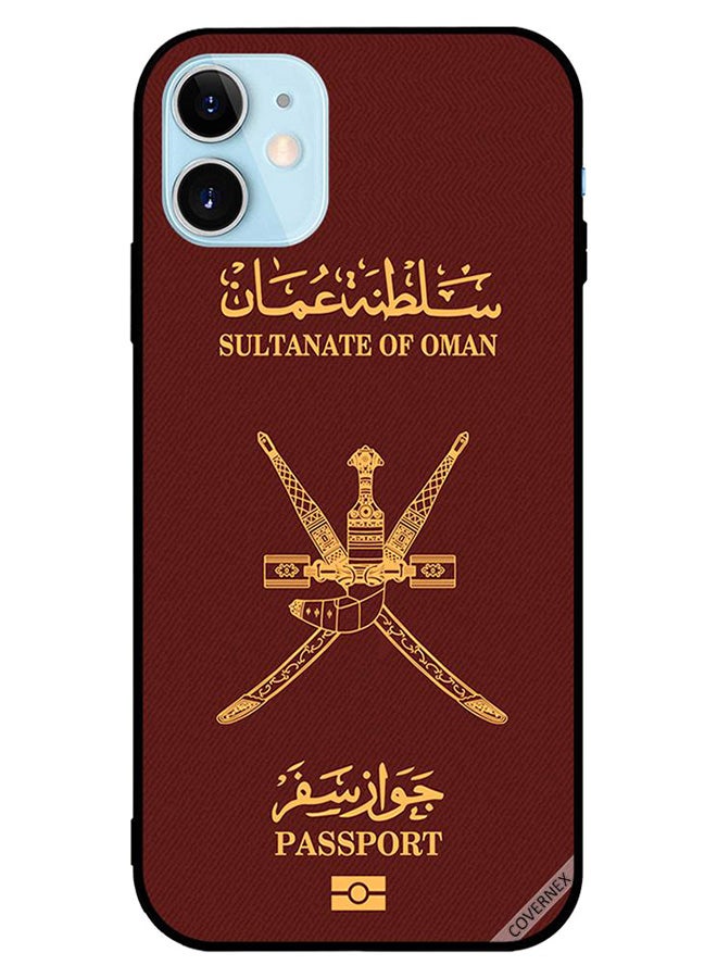 كوفرنيكس غطاء حماية واق لهاتف أبل آيفون 12 جواز سفر عمان - Image 1